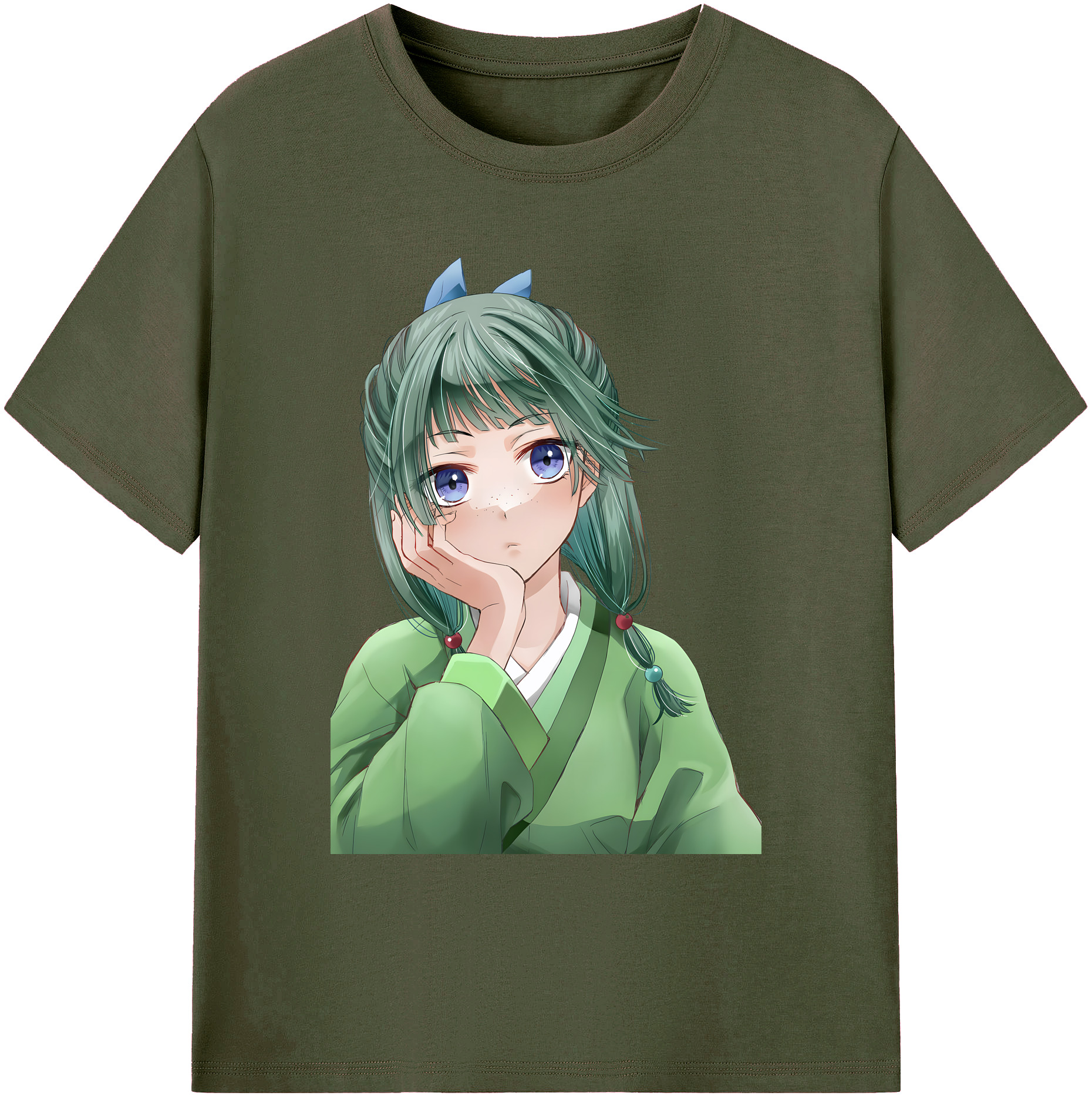 （画像用） 薬屋のひとりごと The Apothecary Diaries 綿100％ メンズ半袖Tシャツ｜肌触りやわらか＆通気性